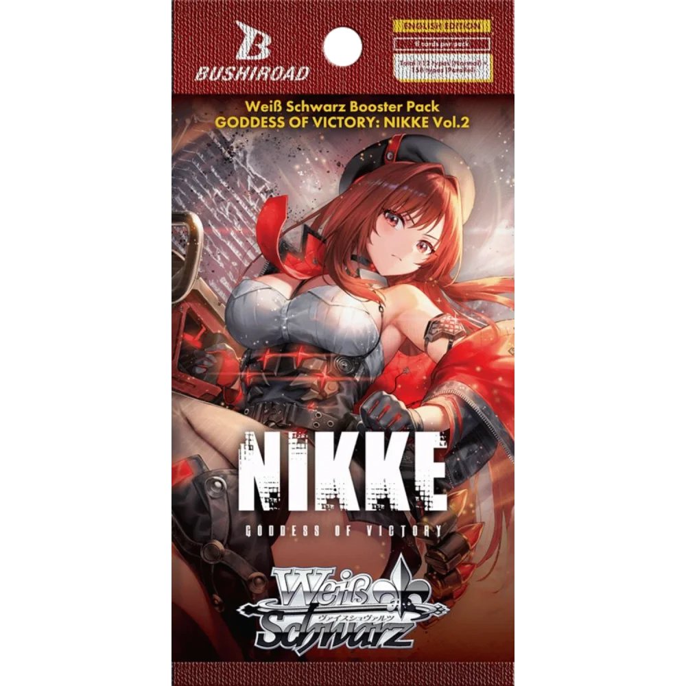 Weiss Schwarz: GODDESS OF VICTORY: NIKKE Vol.2 1st Edition English - 1 Booster